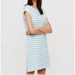 Lou & Grey LOFT Striped Summer Cotton Dress Size M